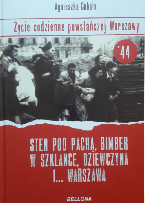 Agnieszka Cubała Okładka książki Życie codzienne powstańczej Warszawy